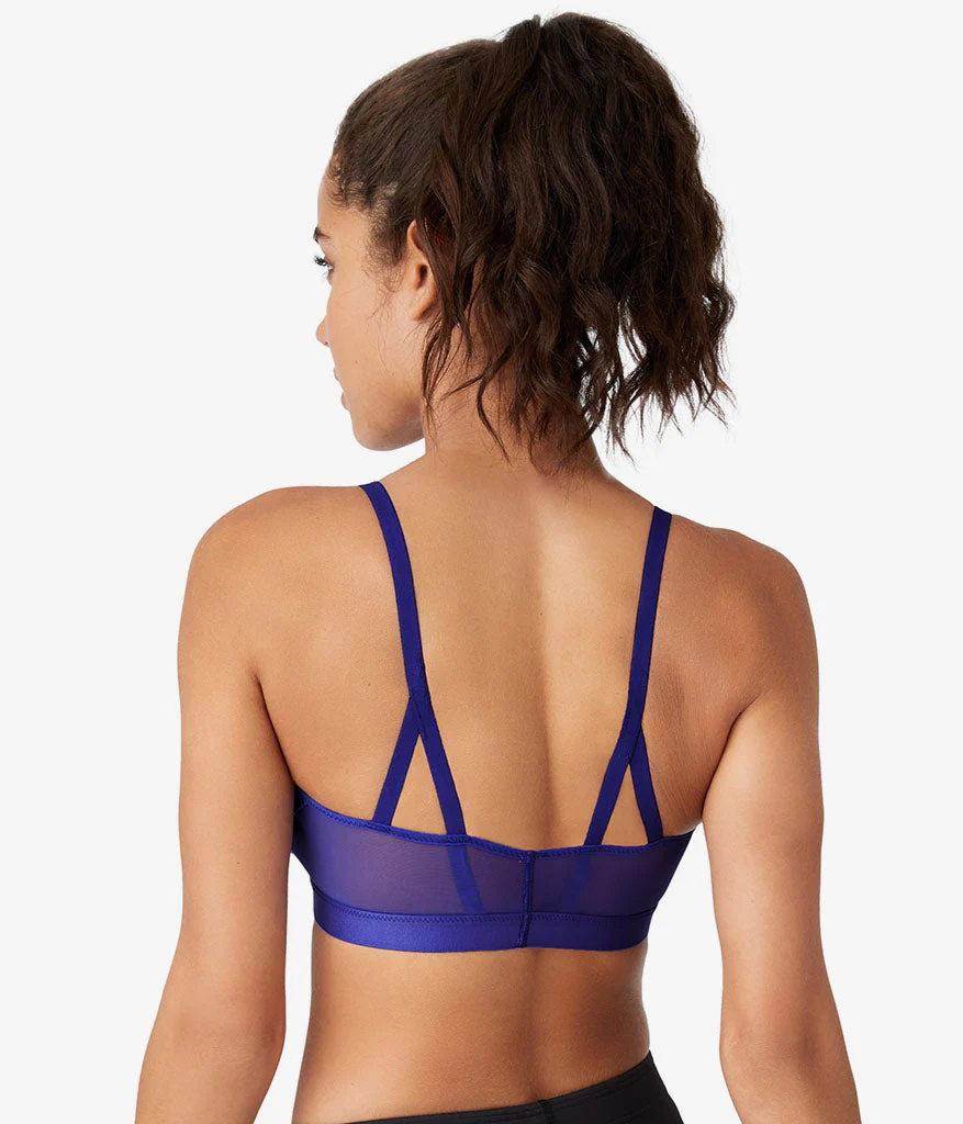 b.active Sport Bralette: Spectrum Blue - Image 3