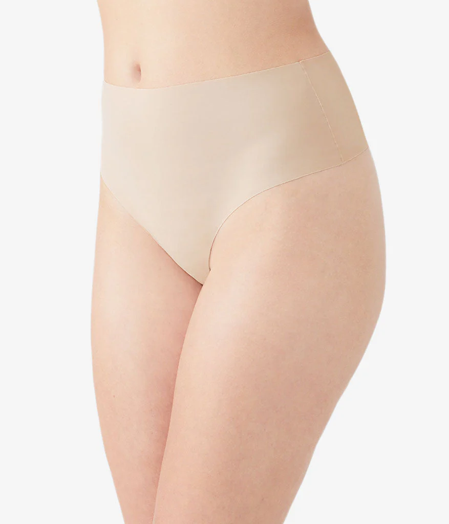 b.bare Hi-Waist Thong: Au Natural - Image 3