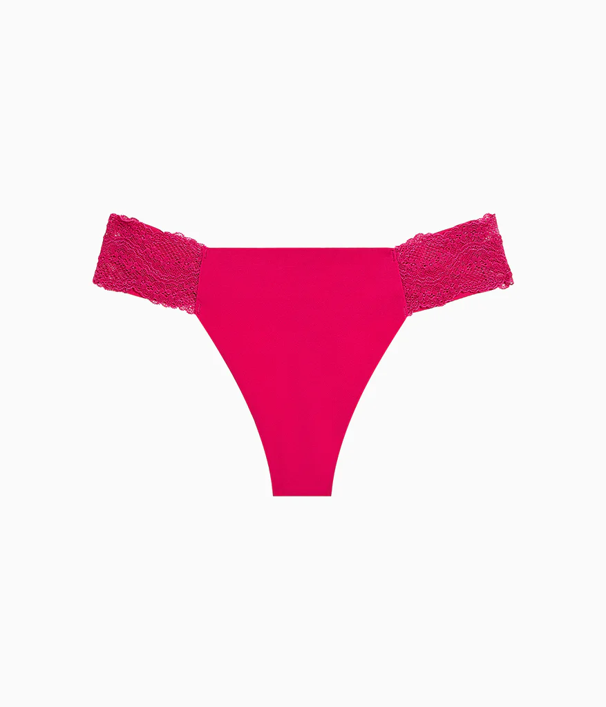 b.bare Thong: Cerise - Image 4