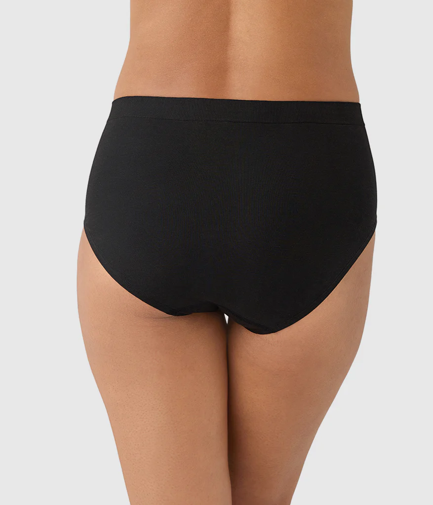 B-Smooth® Natural Brief: Black - Image 2