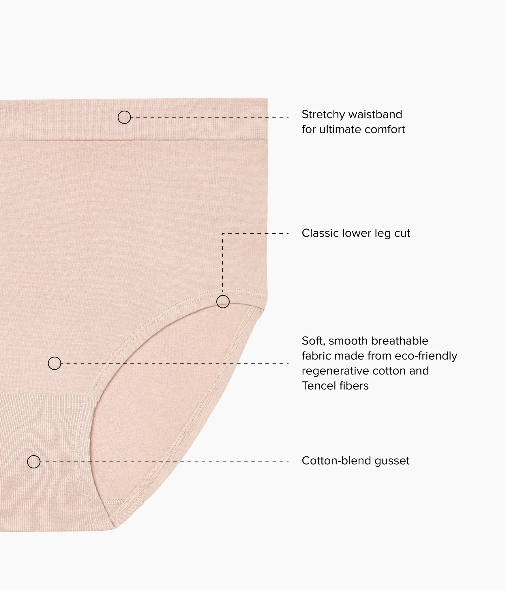 B-Smooth® Natural Brief: Roebuck - Image 5