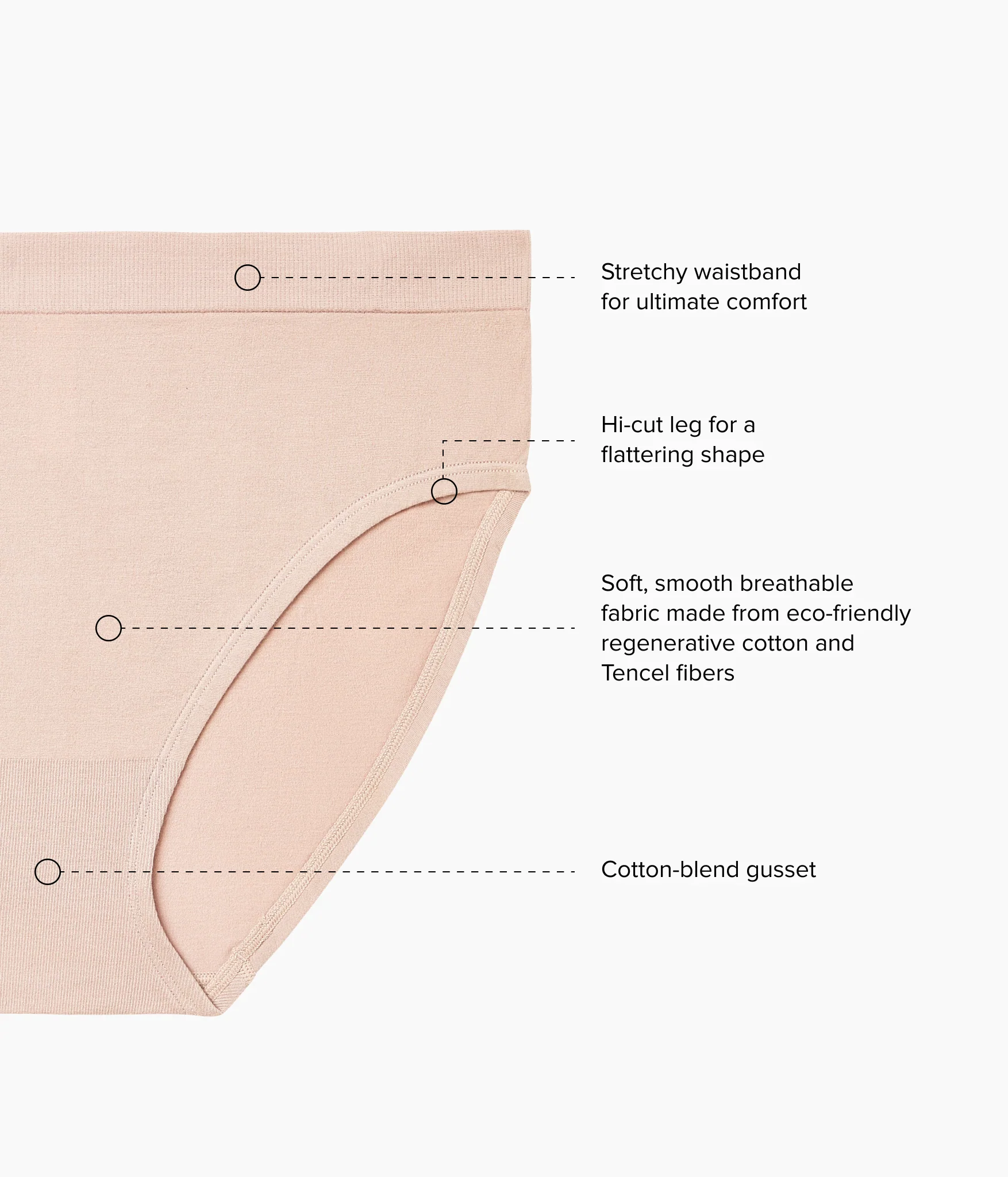 B-Smooth® Natural Hi-Cut: Roebuck - Image 5