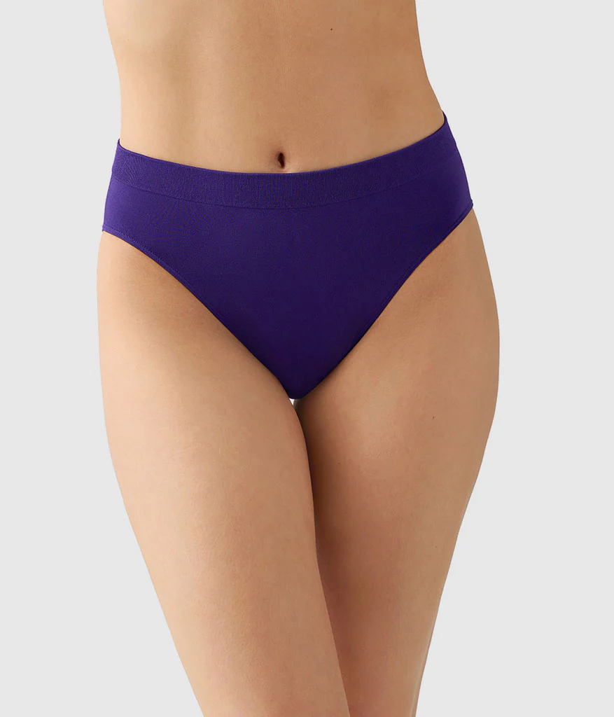 B-Smooth® Seamless Hi-Cut: Purple Indigo