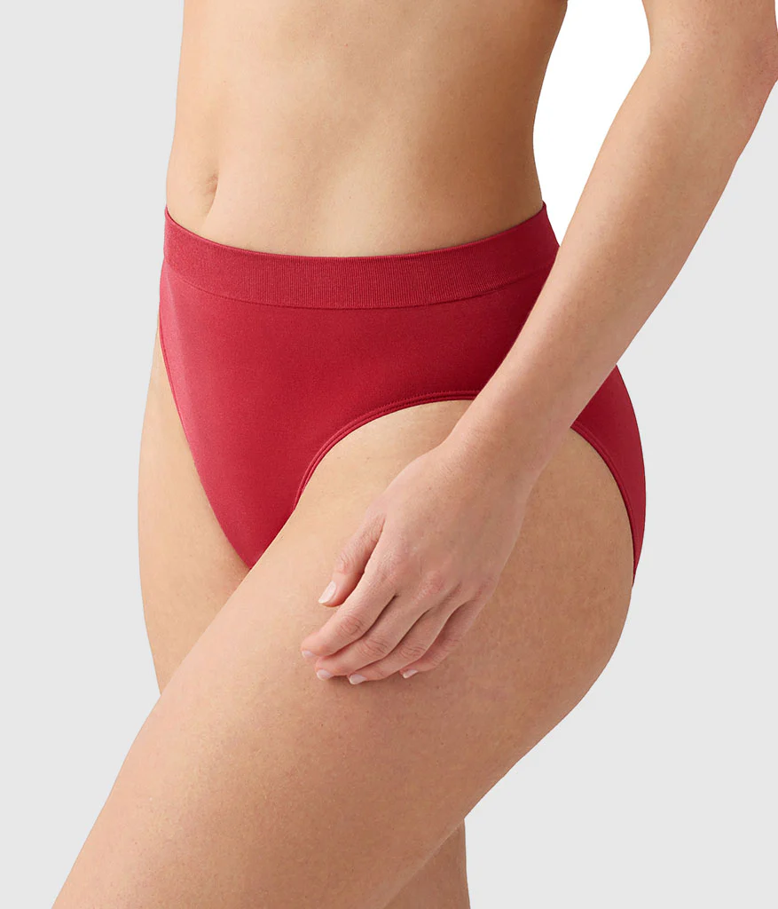 B-Smooth® Seamless Hi-Cut: Regina Red - Image 2