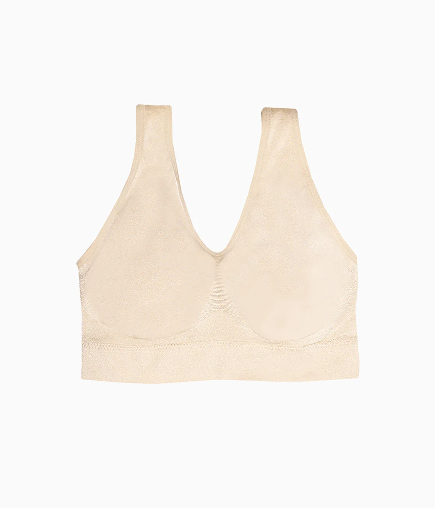 B-Smooth® Wire Free Bralette: Sand - Image 4