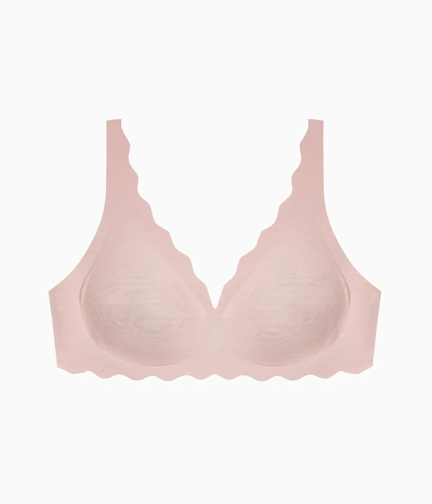 b.wow'd Wire Free Bra: Blush Pink - Image 4
