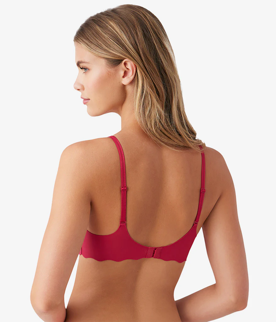 b.wow'd Wire Free Bra: Cerise - Image 3