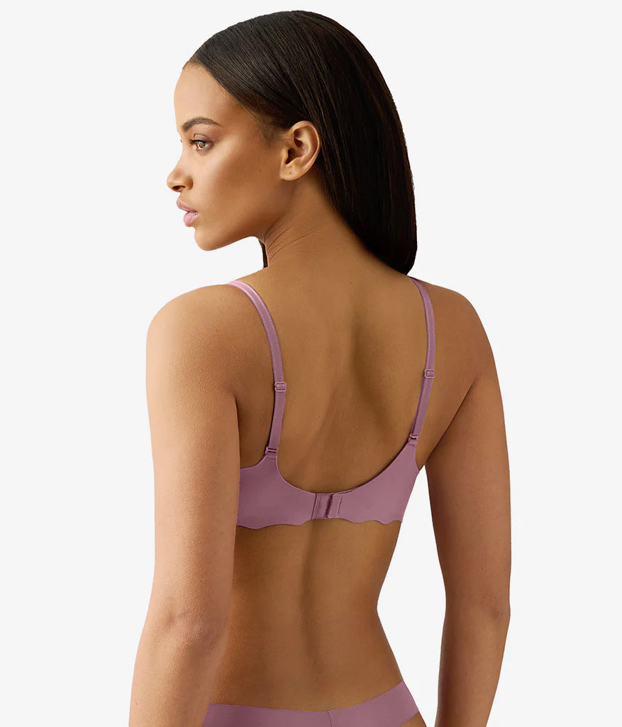 b.wow'd Wire Free Bra: Grape Shake - Image 3