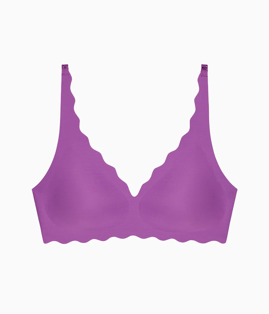 b.wow'd Wire Free Bra: Sparkling Grape - Image 6