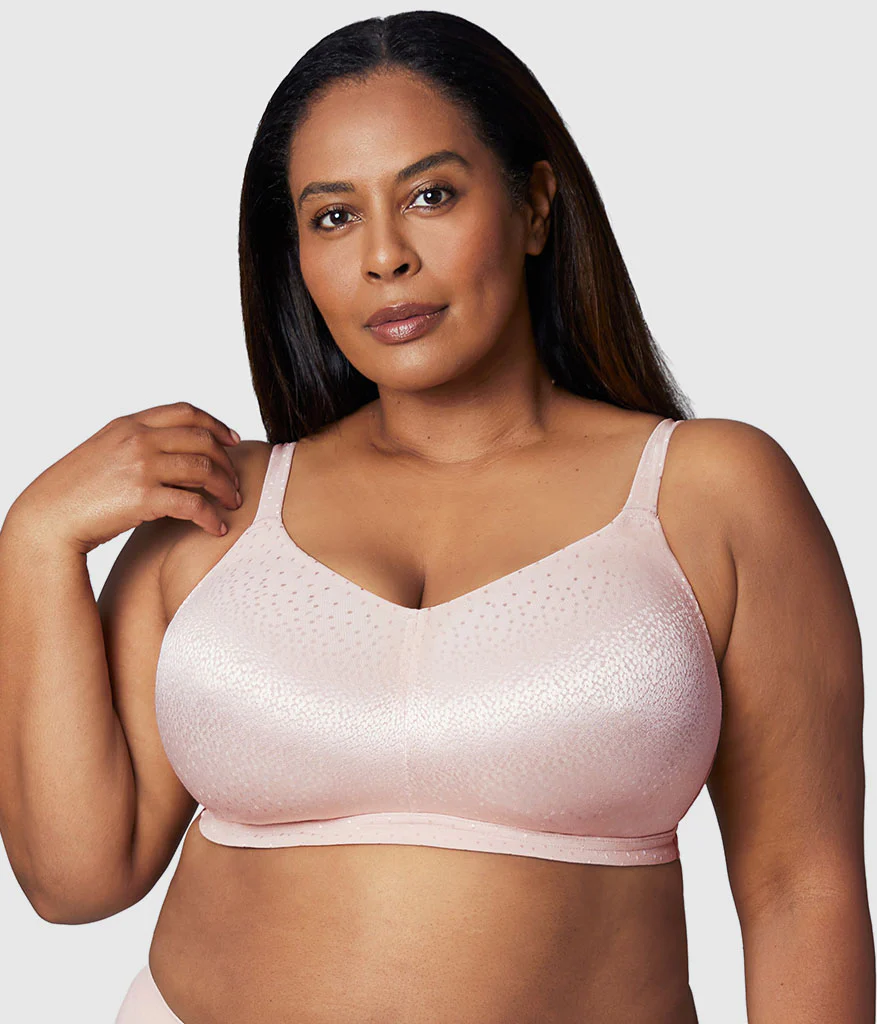 Back Appeal® H-K Cup Wire Free Bra: Rose Dust - Image 2