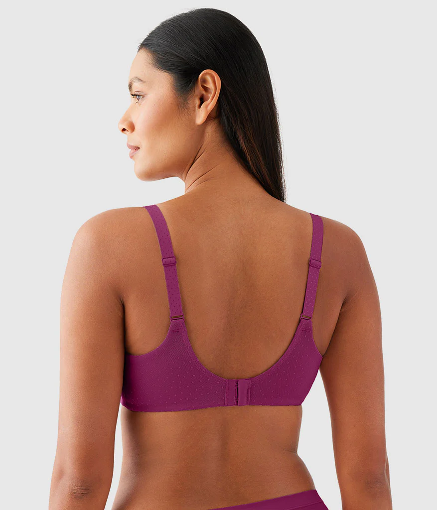Back Appeal® Underwire Bra: Berry Fizz - Image 3
