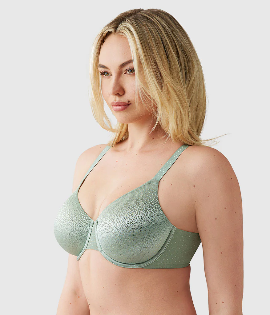 Back Appeal® Underwire Bra: Iceberg Green - Image 3