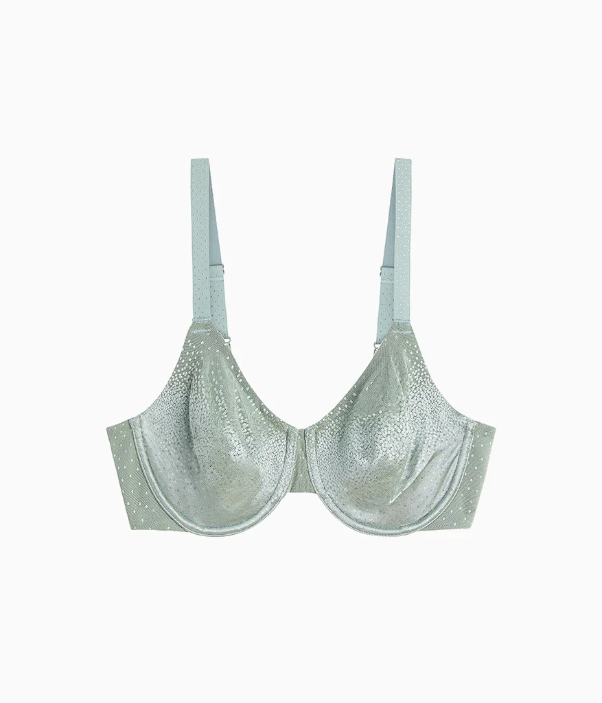 Back Appeal® Underwire Bra: Iceberg Green - Image 5