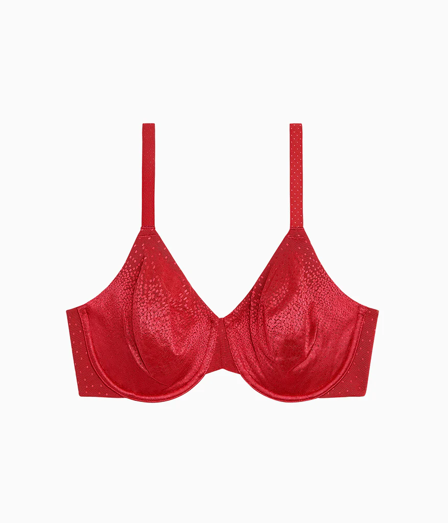 Back Appeal® Underwire Bra: Regina Red - Image 4