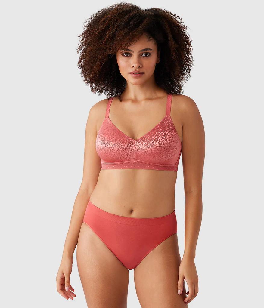 Back AppealĀ® Wire Free Bra: Mineral Red - Image 4