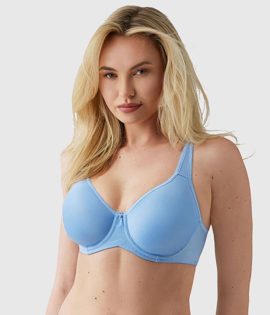 Basic Beauty Spacer Underwire T-Shirt Bra: Bel Air Blue