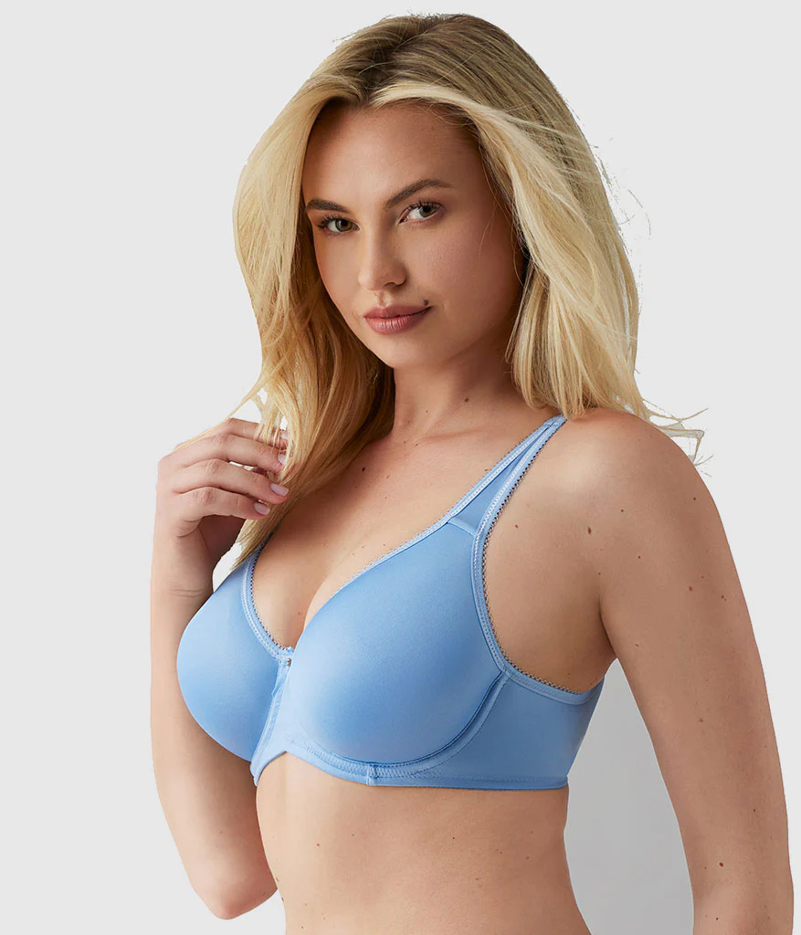 Basic Beauty Spacer Underwire T-Shirt Bra: Bel Air Blue - Image 3