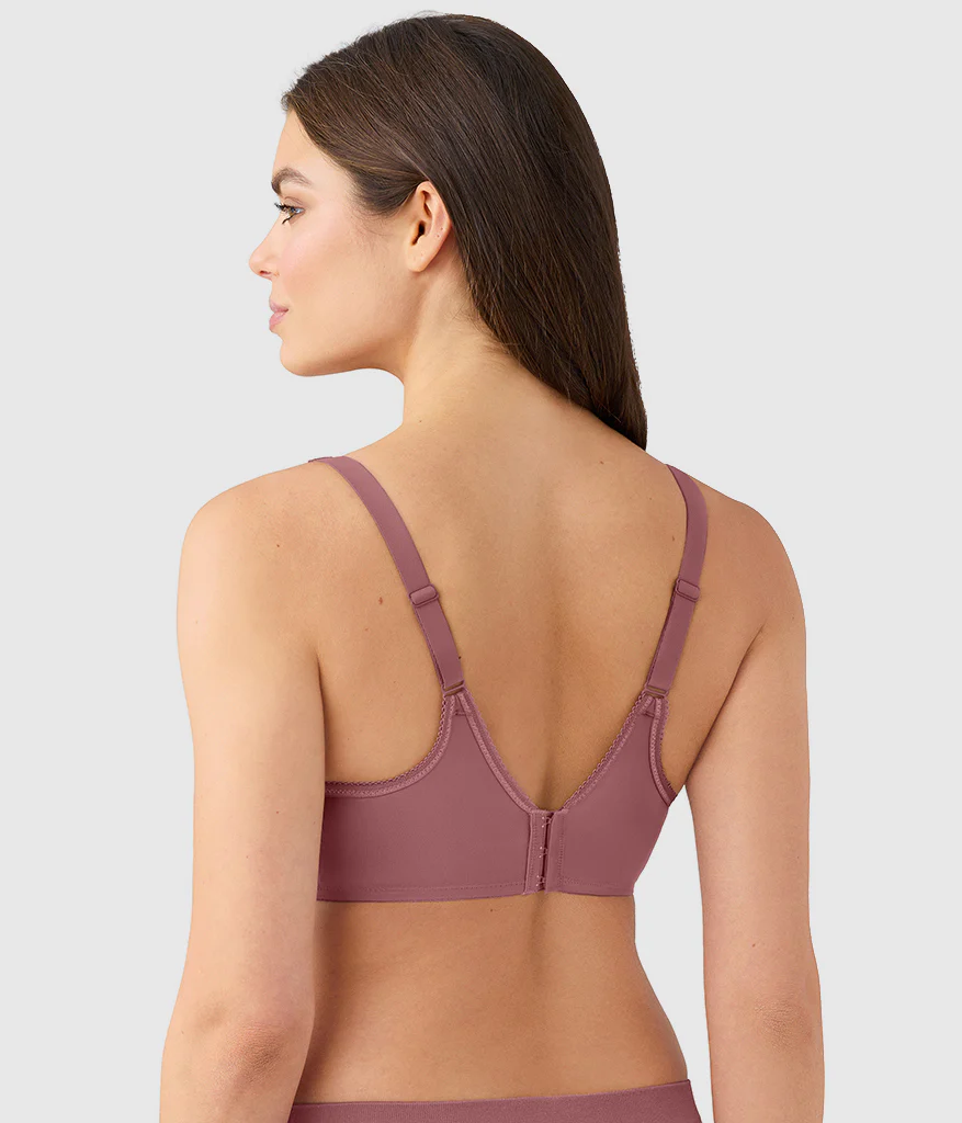 Basic Beauty Spacer Underwire T-Shirt Bra: Rose Brown - Image 3