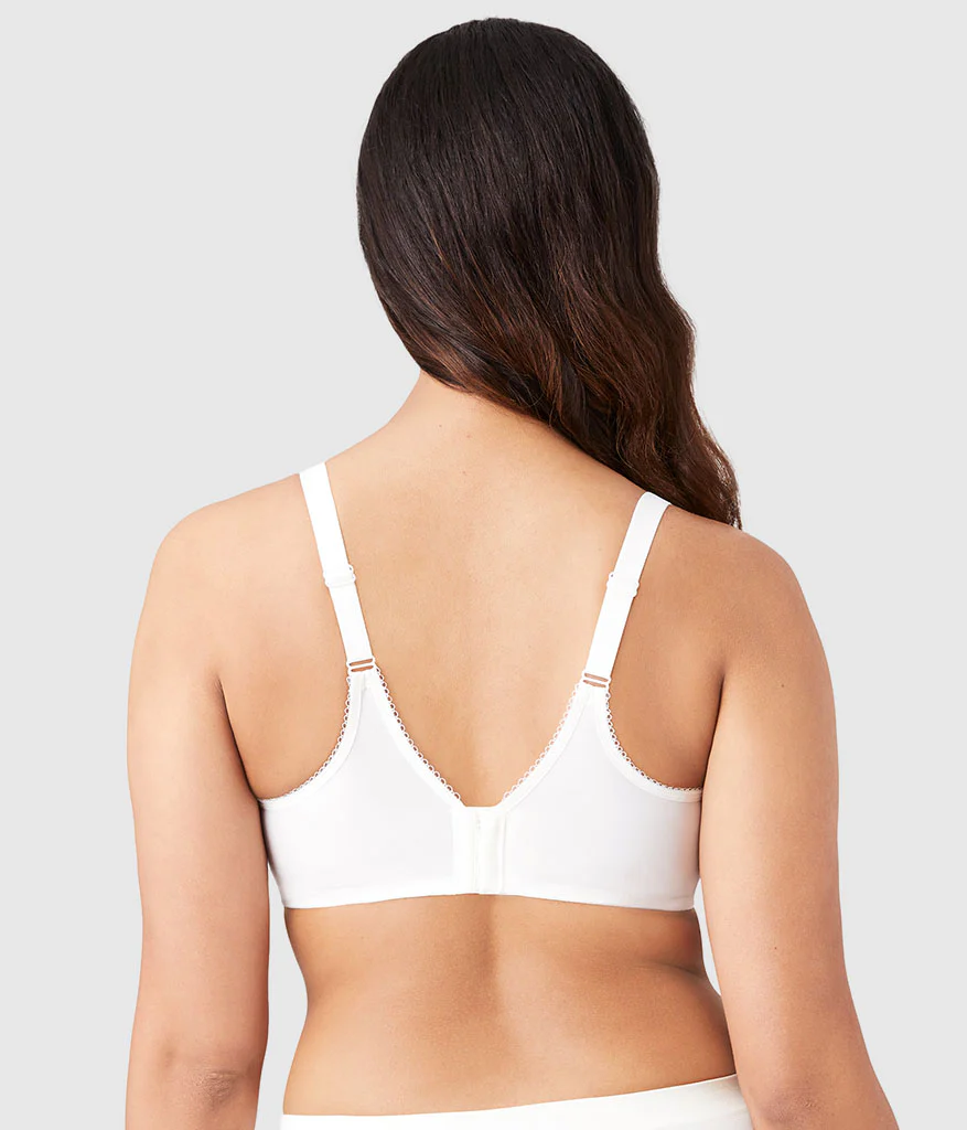 Basic Beauty Spacer Underwire T-Shirt Bra: White - Image 2