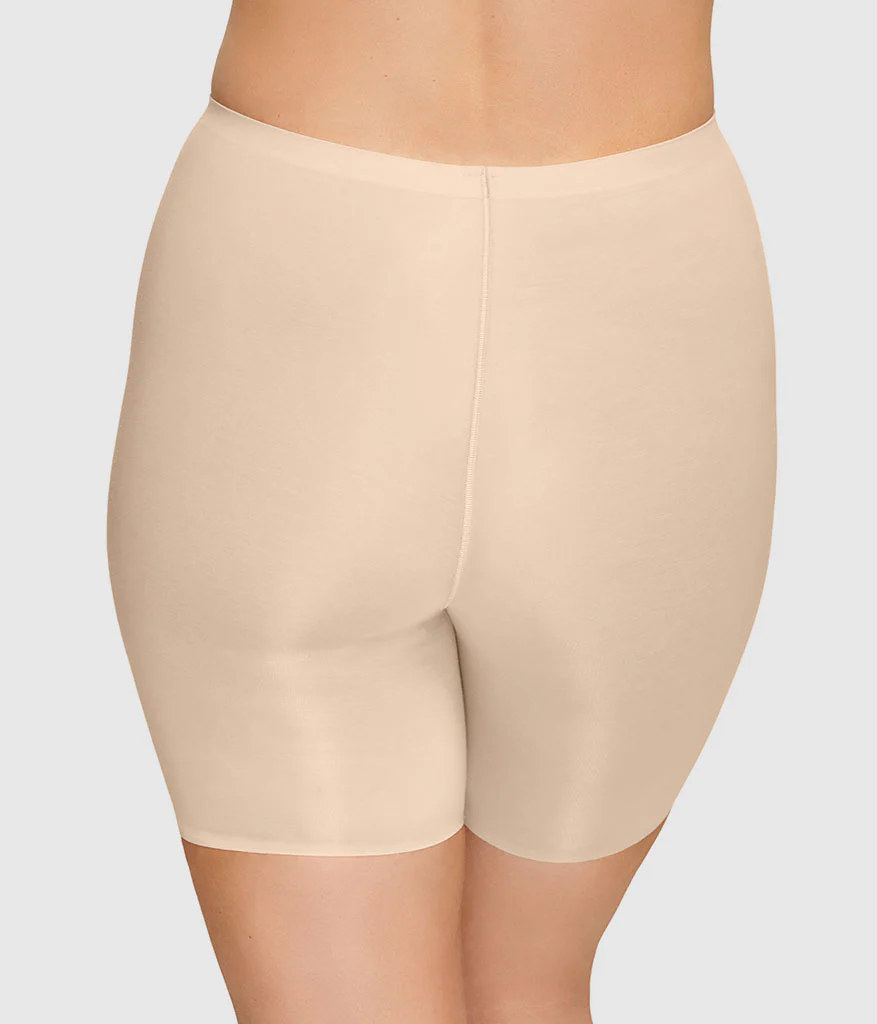 Beyond Naked Cotton Blend Thigh Shaper: Sand - Image 3