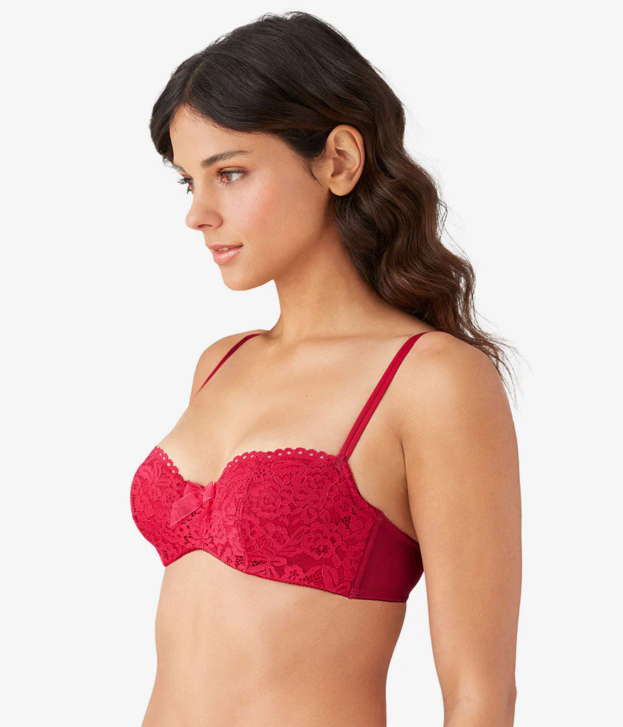 Ciao Bella Balconette Bra: Persian Red - Image 2