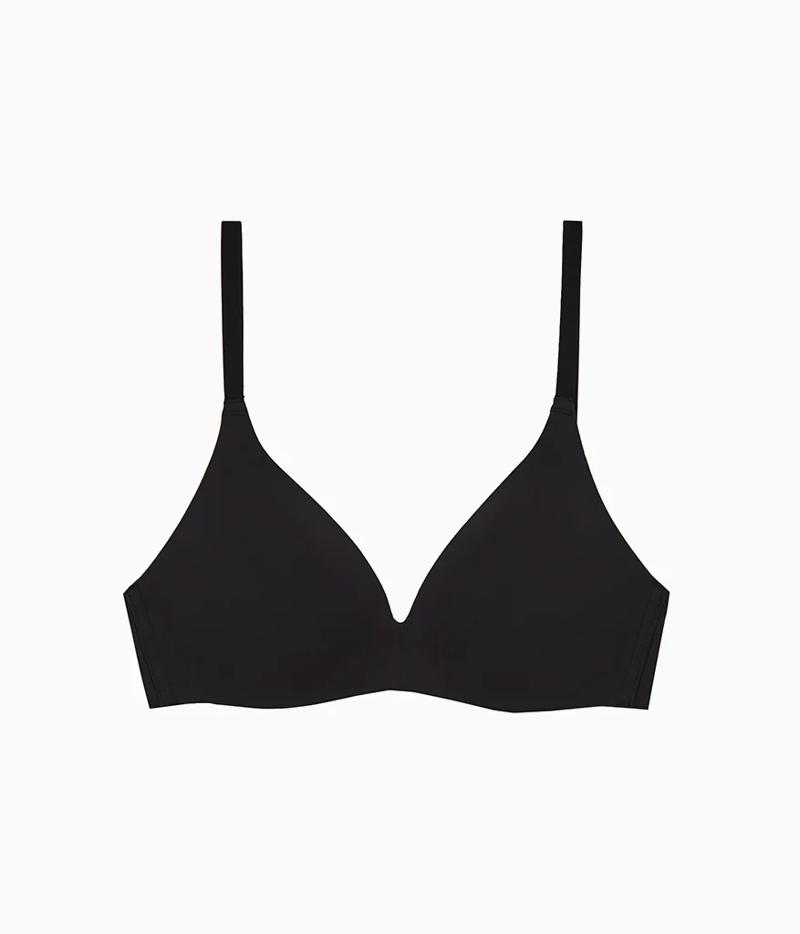 Comfort First Wire Free T-Shirt Bra: Black - Image 5