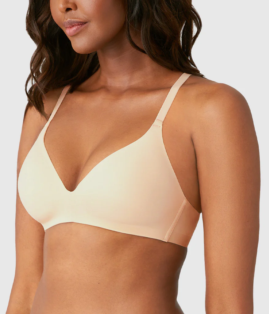 Comfort First Wire Free T-Shirt Bra: Sand - Image 2