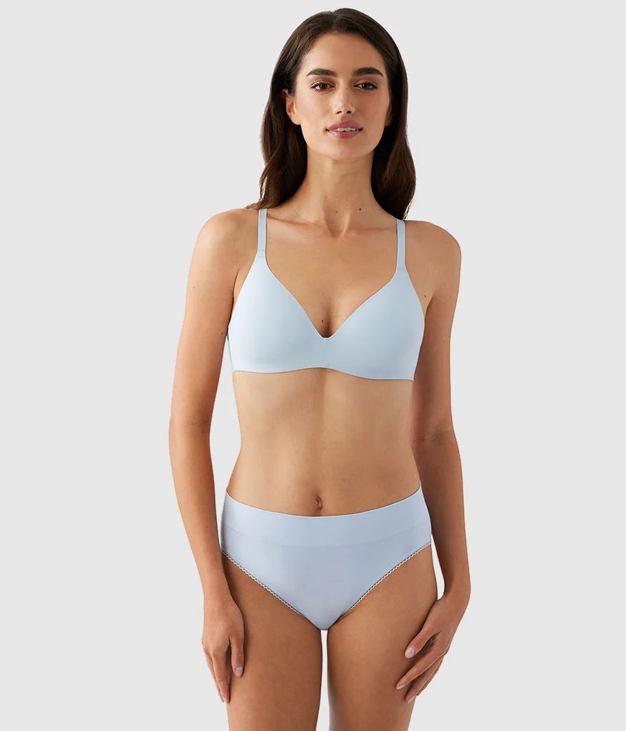 Comfort First Wire Free T-Shirt Bra: Skyway - Image 4