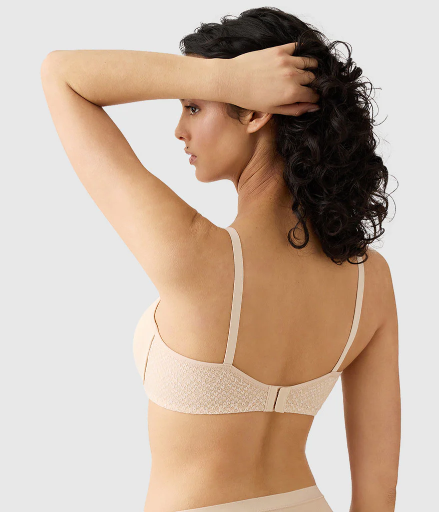 Comfort Within Reach Underwire Bra: Sand - Image 3