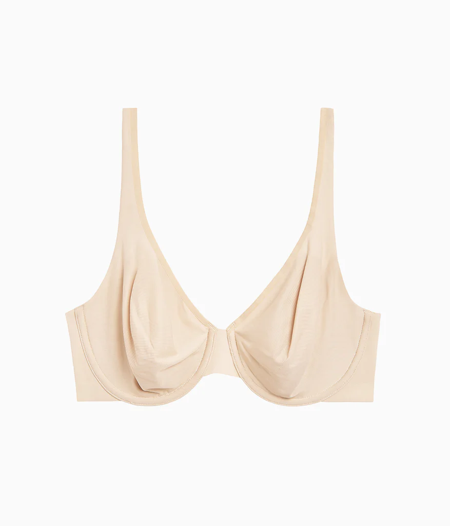 Comfortable Cool Underwire Bra: Sand - Image 5