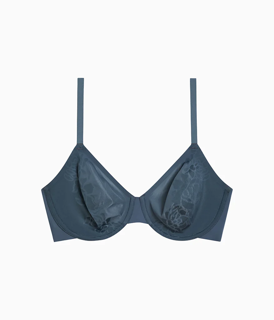 Confidence Boost™ Underwire Bra: Dark Slate - Image 6