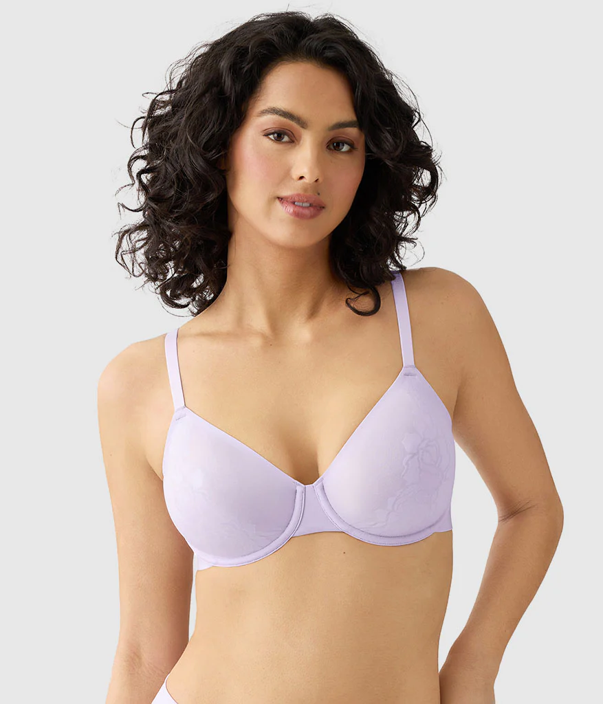 Confidence Boost™ Underwire Bra: Pastel Lilac