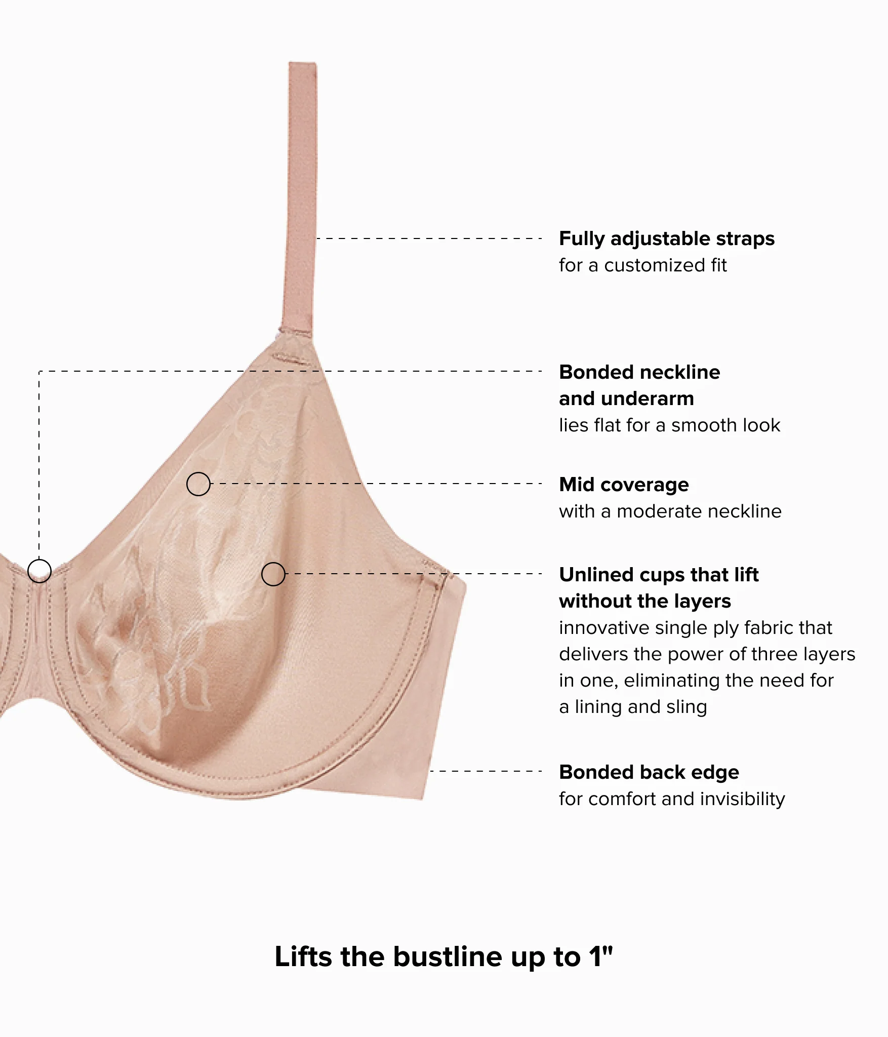 Confidence Boost™ Underwire Bra: Roebuck - Image 4