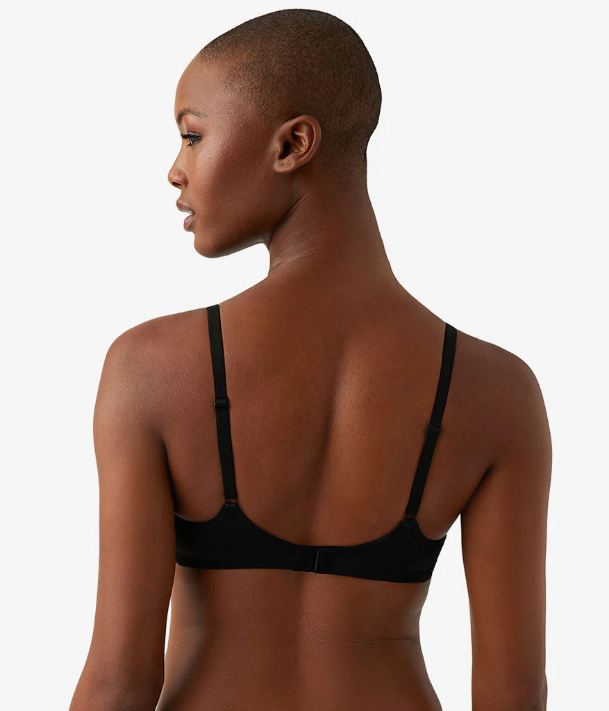 Cotton To A Tee Scoop Underwire Bra: Night - Image 3