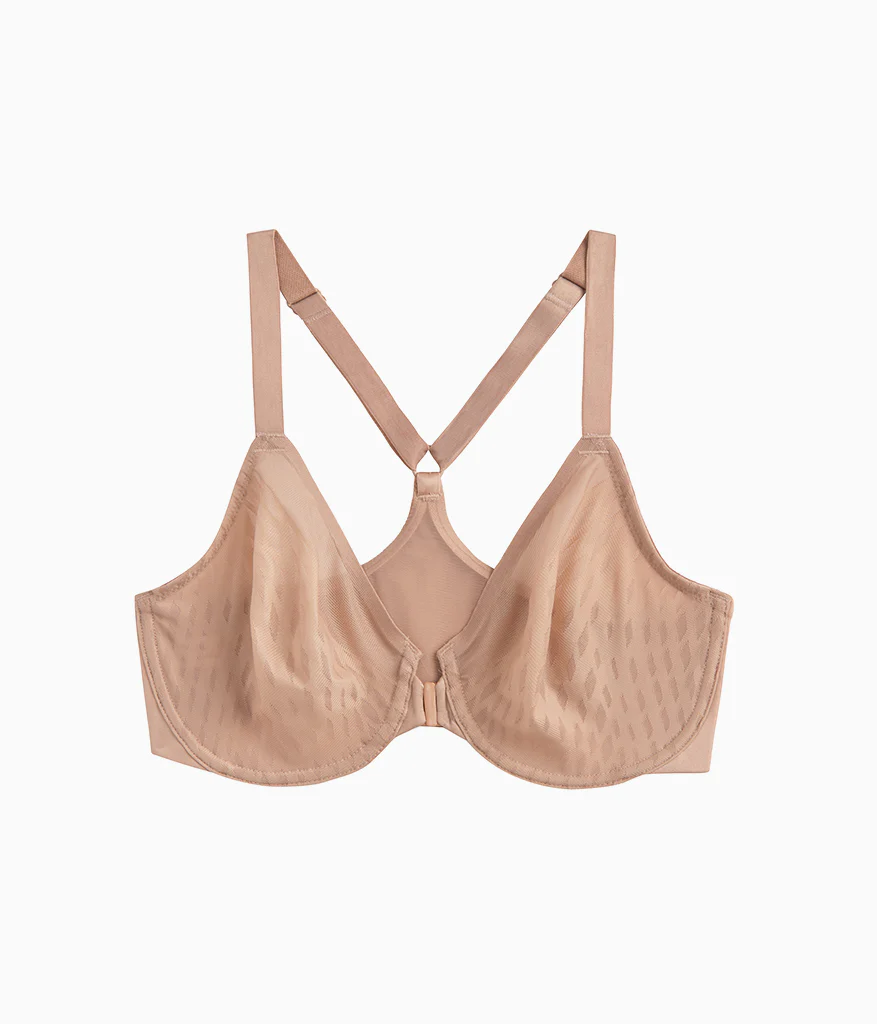Elevated Allure Front Close Underwire Bra: Roebuck - Image 5