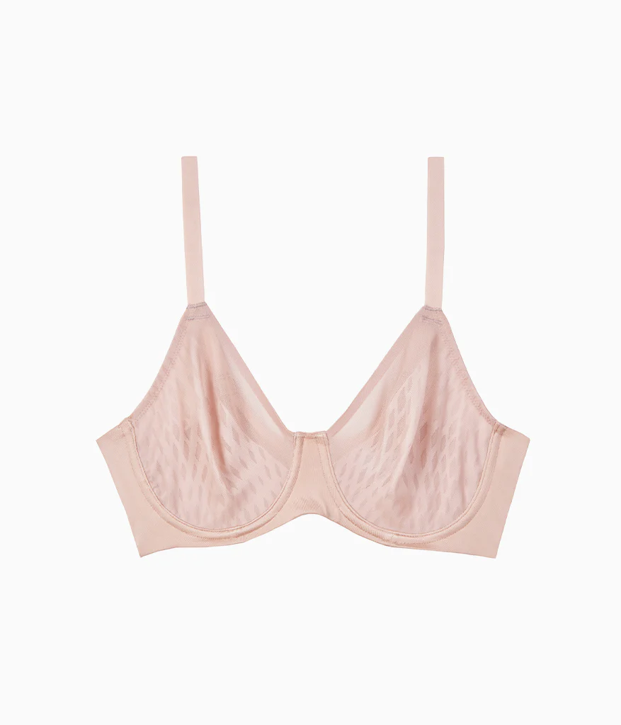 Elevated Allure Underwire Bra: Rose Dust - Image 4