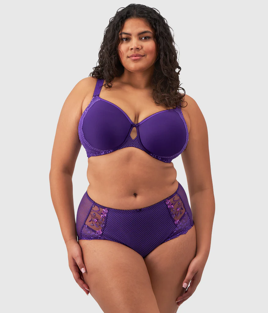 Charley Underwire Molded Spacer Bra: Iris - Image 3