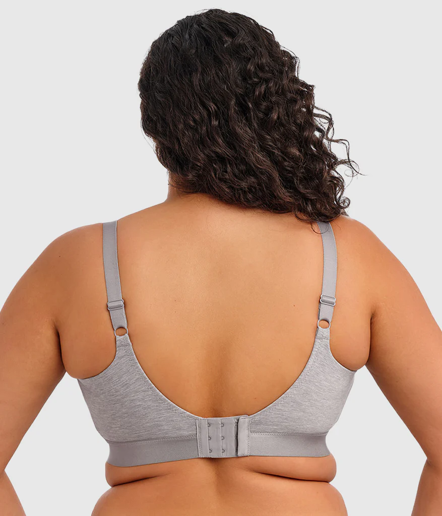 Downtime Wire Free Bralette: Grey Marl - Image 2