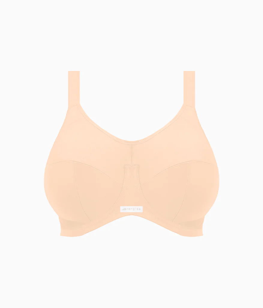 Energise Full Figure Underwire Sport Bra: Nude - Image 4