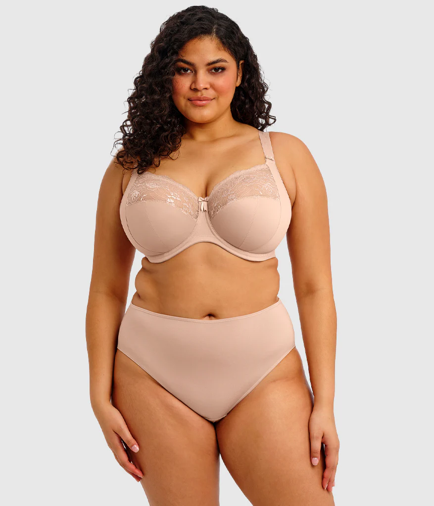 Morgan Stretch Banded Underwire Bra: Sahara - Image 3