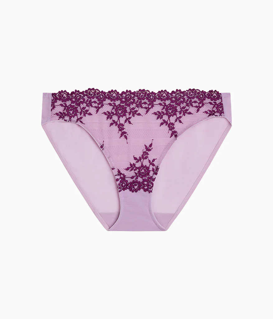 Embrace Lace® Bikini: Lavender Sage/Dark Purple - Image 5