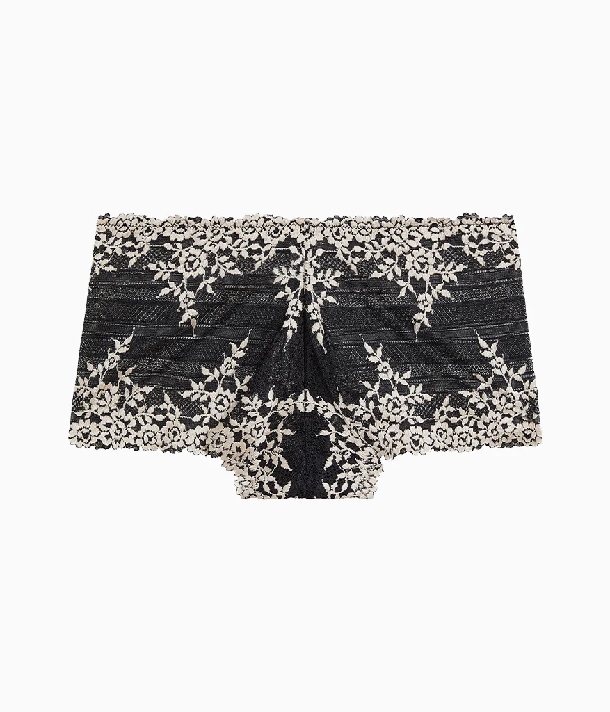 Embrace Lace® Boyshort: Black - Image 2