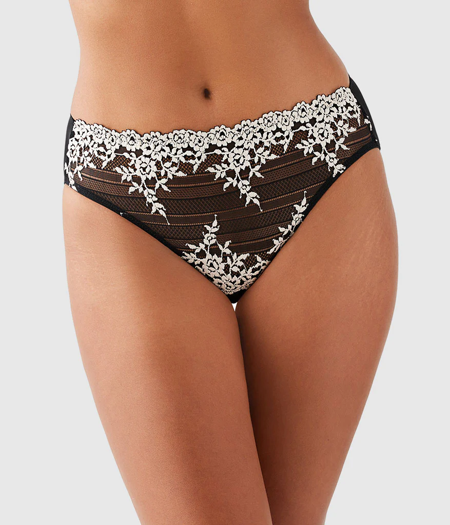 Embrace LaceĀ® Hi-Cut: Black