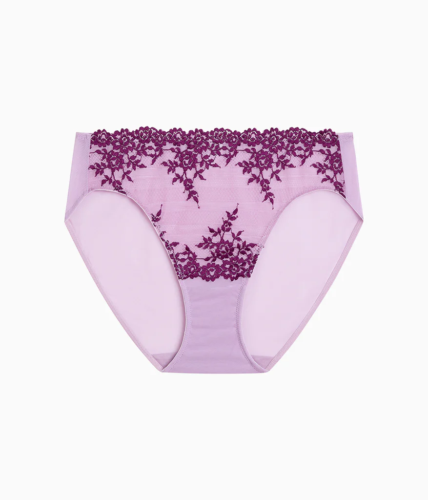 Embrace Lace® Hi-Cut: Lavender Sage/Dark Purple - Image 5