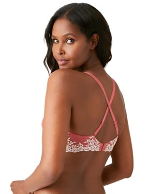 Embrace Lace® Plunge Bra: Black - Image 5