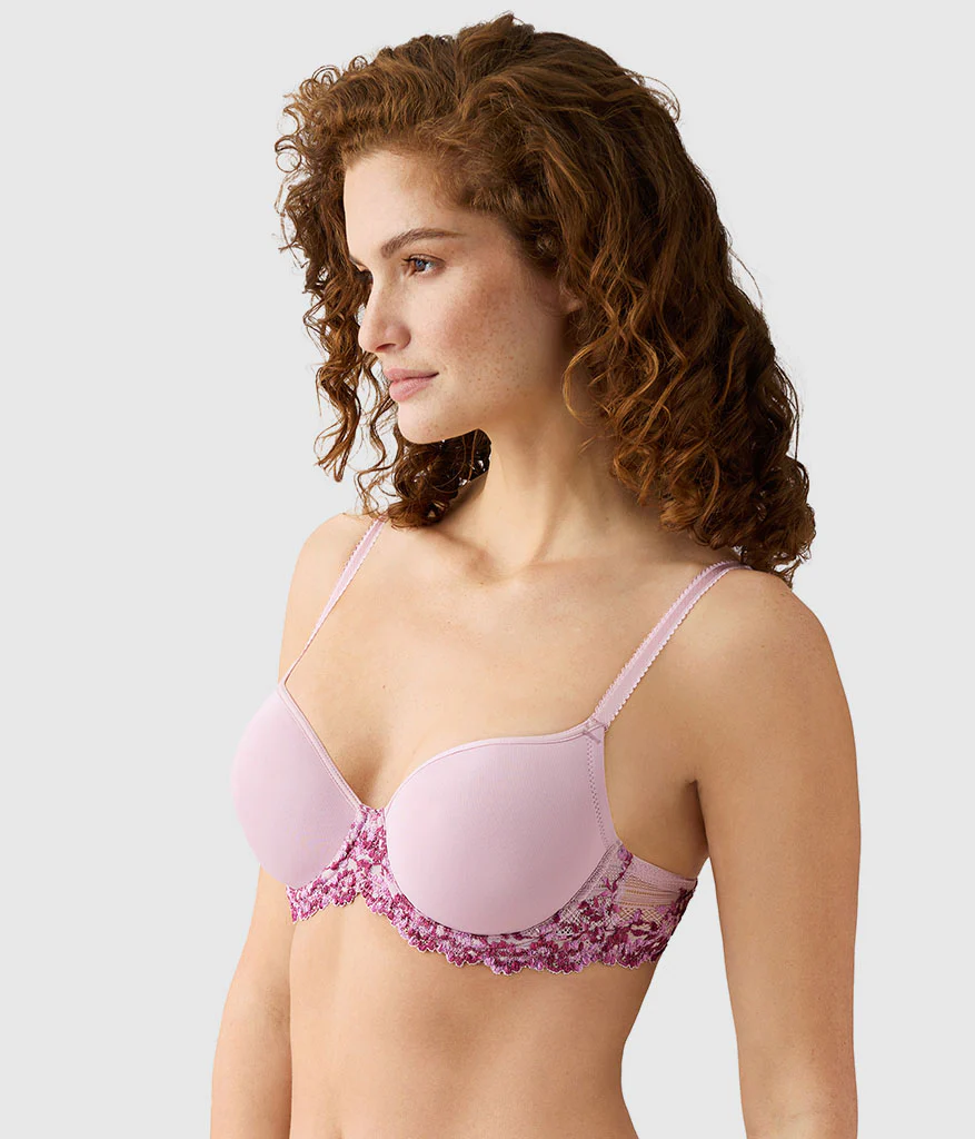 Embrace Lace® T-Shirt Bra: Keepsake Lilac/Multi - Image 3