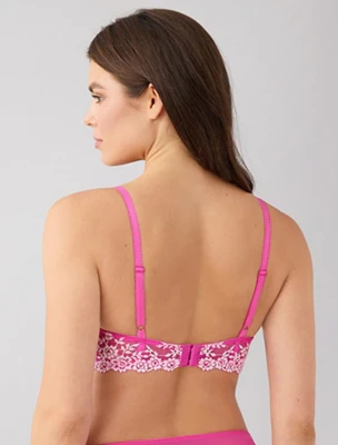 Embrace Lace® Underwire Bra: Delicious White - Image 4