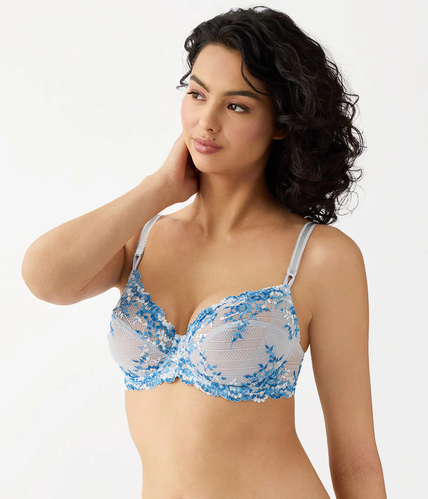 Embrace Lace®  Underwire Bra: Micro Chip Multi - Image 2