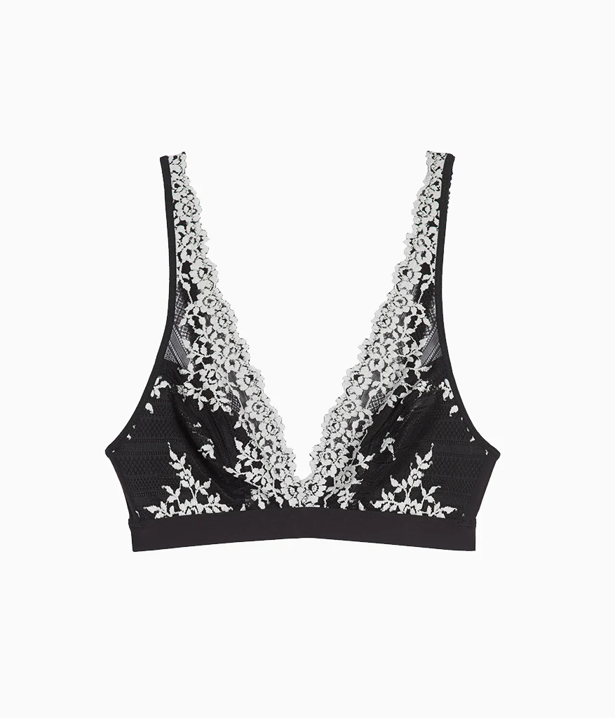Embrace LaceĀ® Wire Free Bralette: Black - Image 6