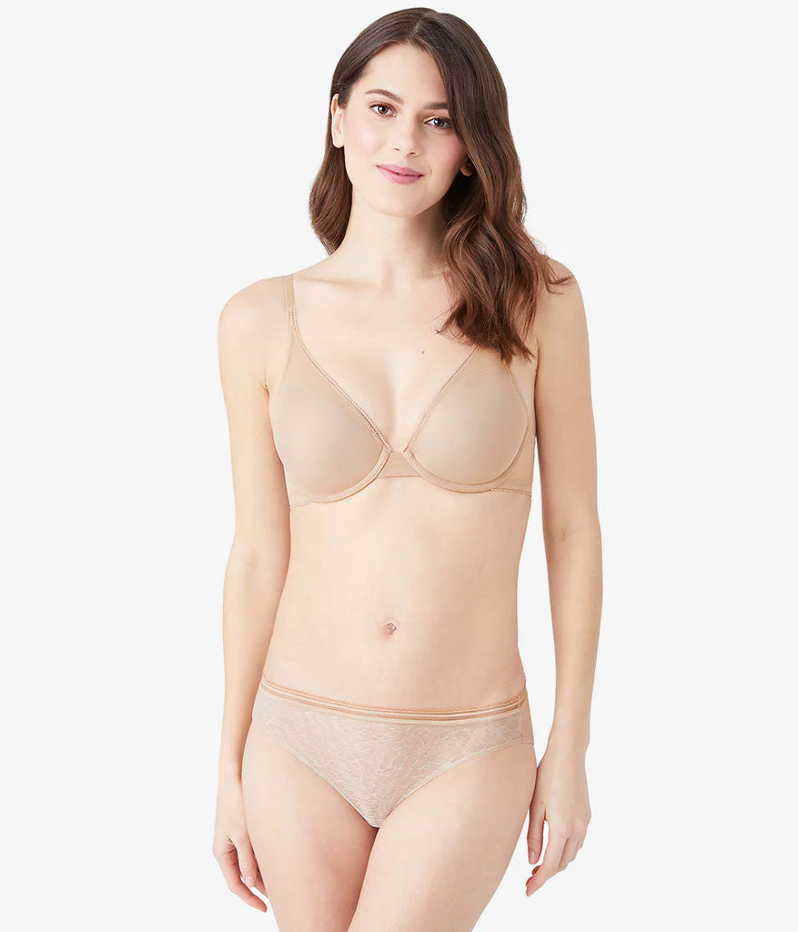Etched in Style T-Shirt Bra: Au Natural - Image 5